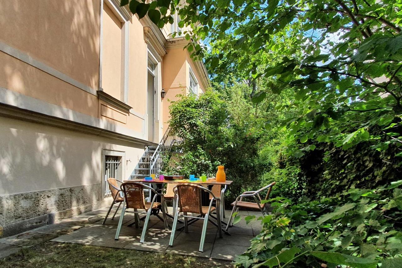 Ferienwohnungen Villa Haniel Carl دريسدن المظهر الخارجي الصورة